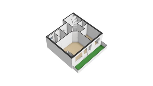 Floorplan - Schieweg 231A03, 3038 AW Rotterdam